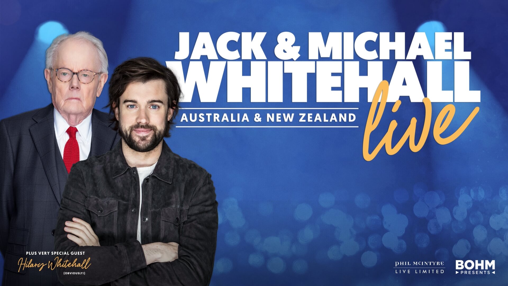 Jack Whitehall // Jack & Michael Whitehall Live
